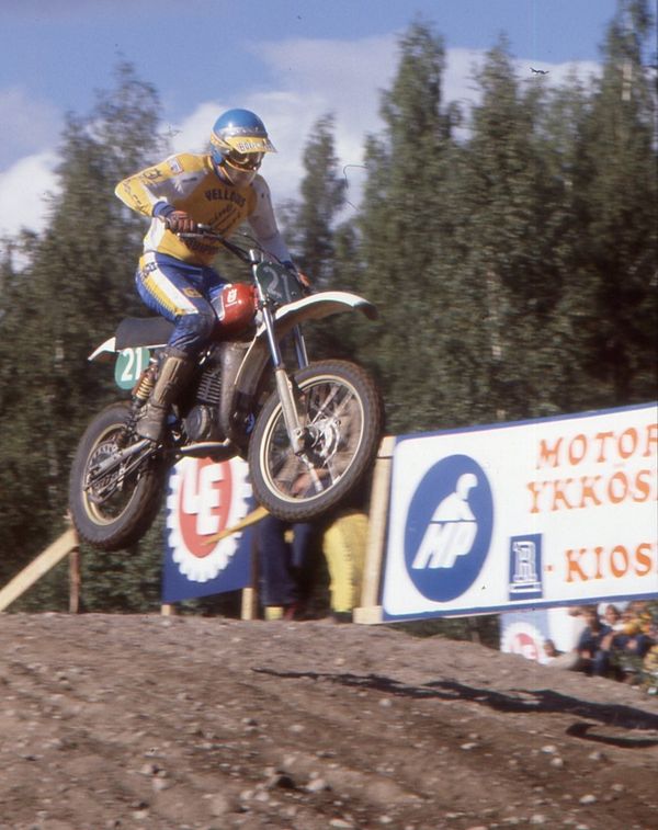Håkan Carlqvist Hyvinkään MM-cross 1978